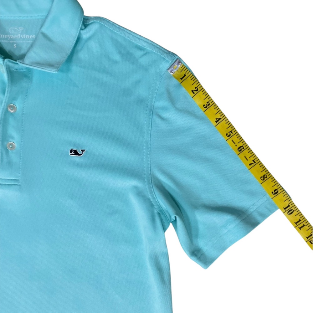 EUC Vineyard Vines Men's “Marshall” Solid Pique Polo - Picture 5 of 8